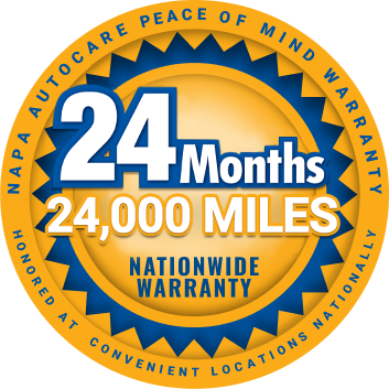 NAPA 24 months/24,000 miles - Snider Auto Care